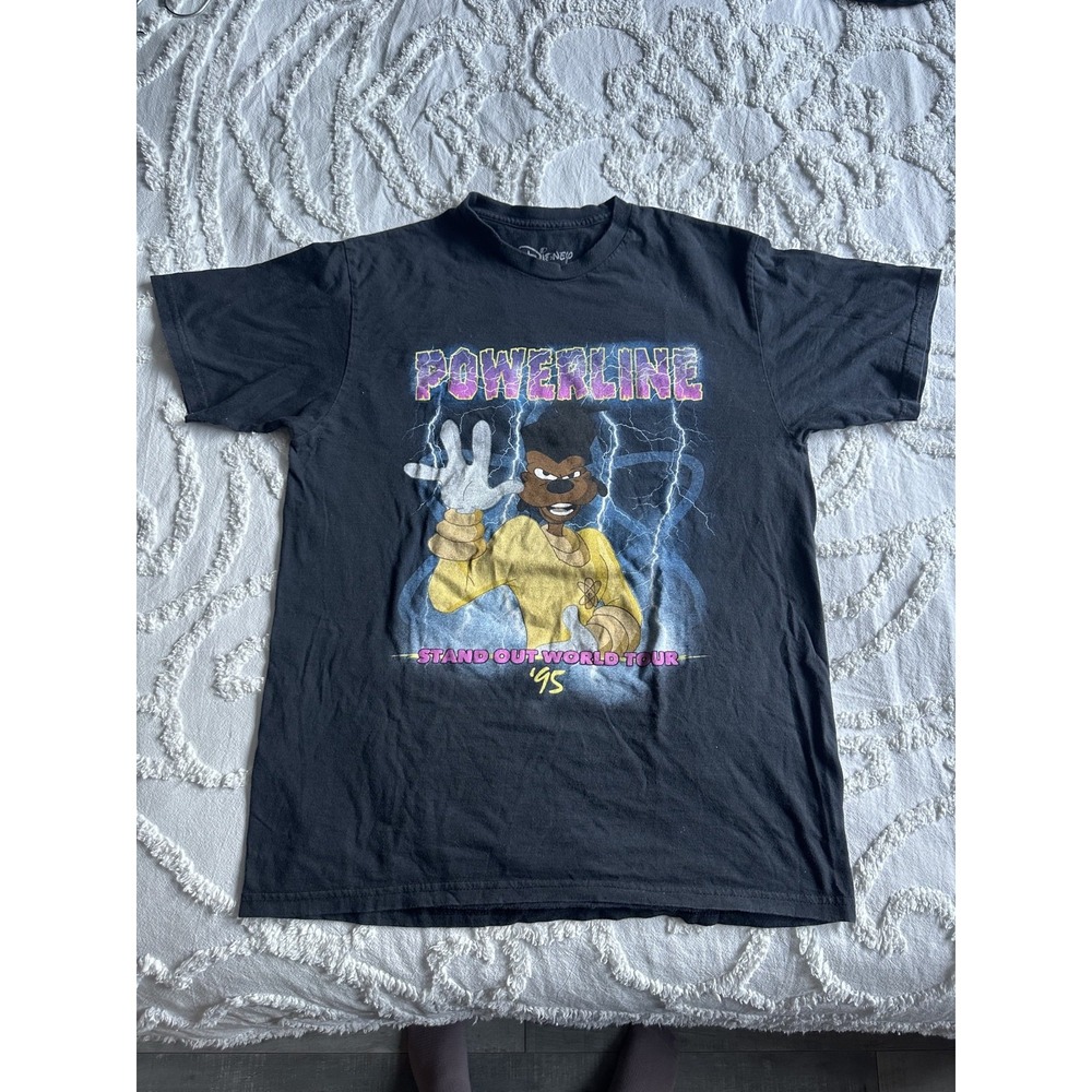 Vintage 1995 Disney‎ Powerline Stand Out World Tour Concert t-shirt